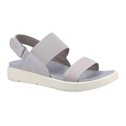Grey - Front - Hush Puppies Womens-Ladies Sandals