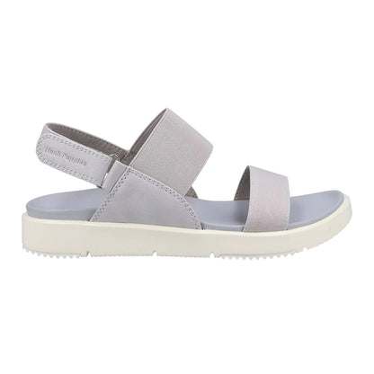 Grey - Side - Hush Puppies Womens-Ladies Sandals