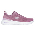 Mauve - Back - Skechers Womens-Ladies Dynamight 2.0 New Heights Skech-Air Trainers
