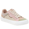 Taupe - Front - Rocket Dog Womens-Ladies Cheery Colour Block Trainers