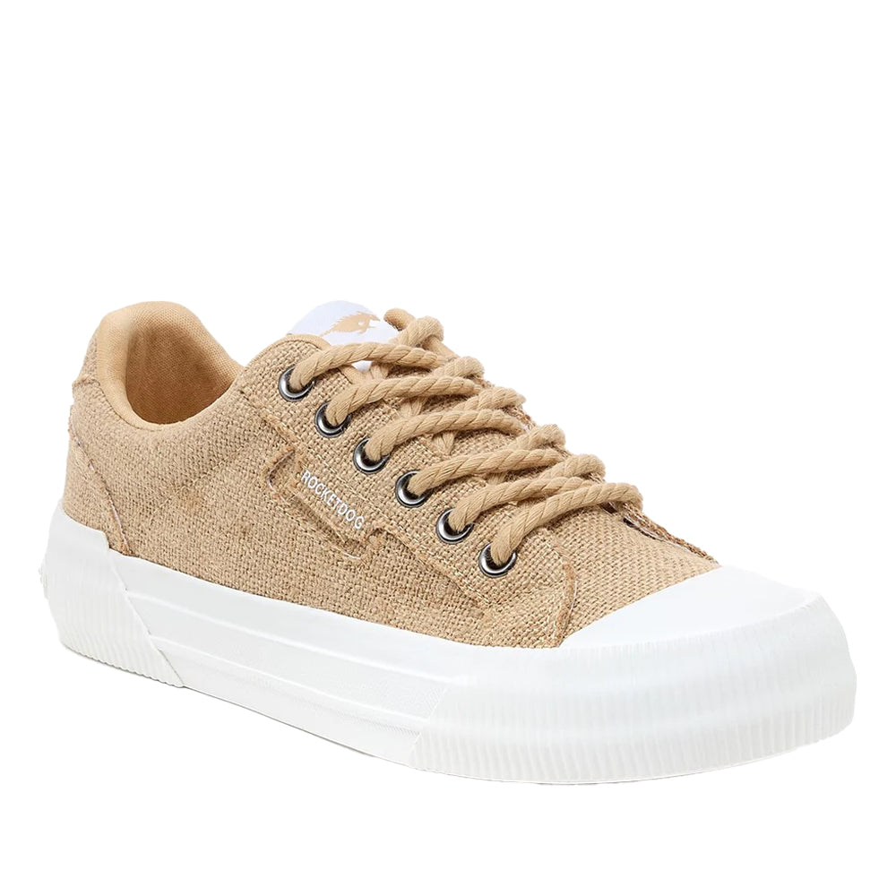 Dark Natural - Front - Rocket Dog Womens-Ladies Cheery Heidi Trainers