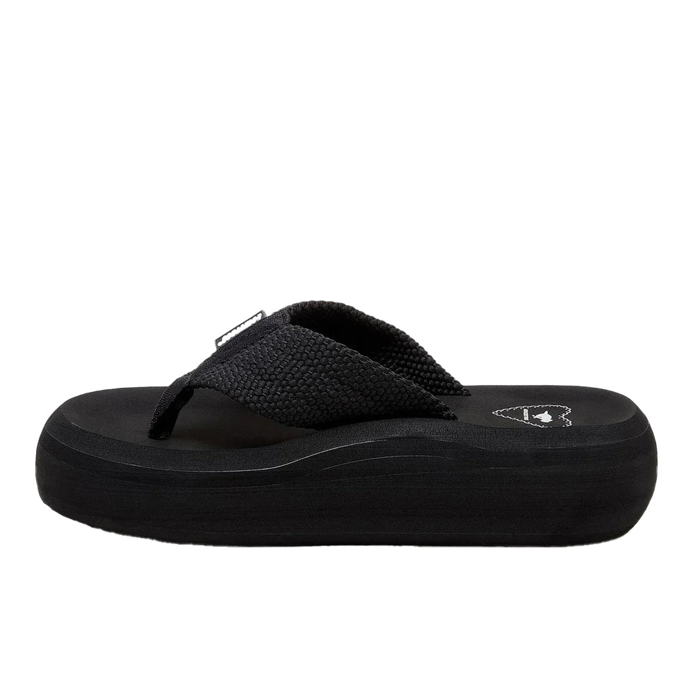 Black - Back - Rocket Dog Womens-Ladies Sandy Webbing Sandals