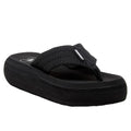 Black - Front - Rocket Dog Womens-Ladies Sandy Webbing Sandals