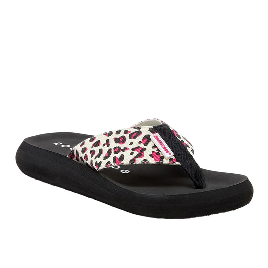 Hot Pink - Front - Rocket Dog Womens-Ladies Spotlight Monroe Flip Flops