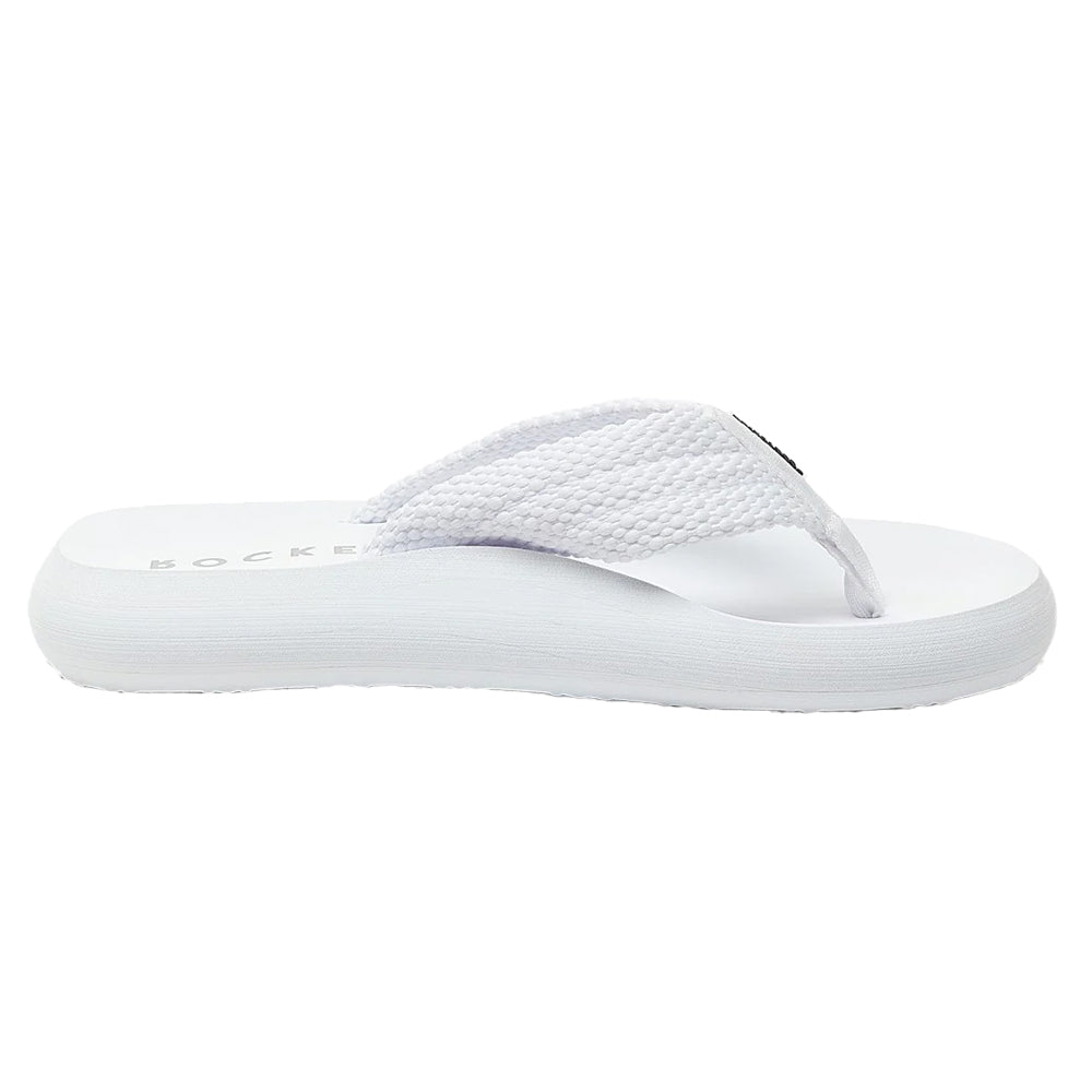 White - Lifestyle - Rocket Dog Womens-Ladies Sunset Webbing Flip Flops