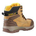 Black-Honey-Yellow - Back - Caterpillar Mens Striver Leather Safety Boots
