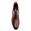 Burnt Brown - Lifestyle - Base London Mens Leather Chelsea Boots