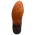 Burnt Brown - Pack Shot - Base London Mens Leather Chelsea Boots