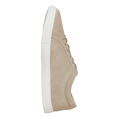 Taupe - Close up - Jack And Jones Mens Galaxy Suede Trainers