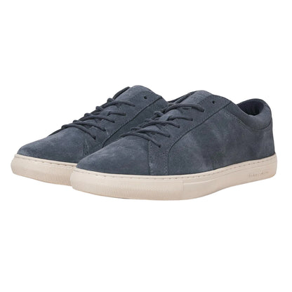 Vintage Indigo - Front - Jack And Jones Mens Galaxy Suede Trainers