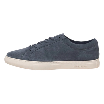 Vintage Indigo - Side - Jack And Jones Mens Galaxy Suede Trainers