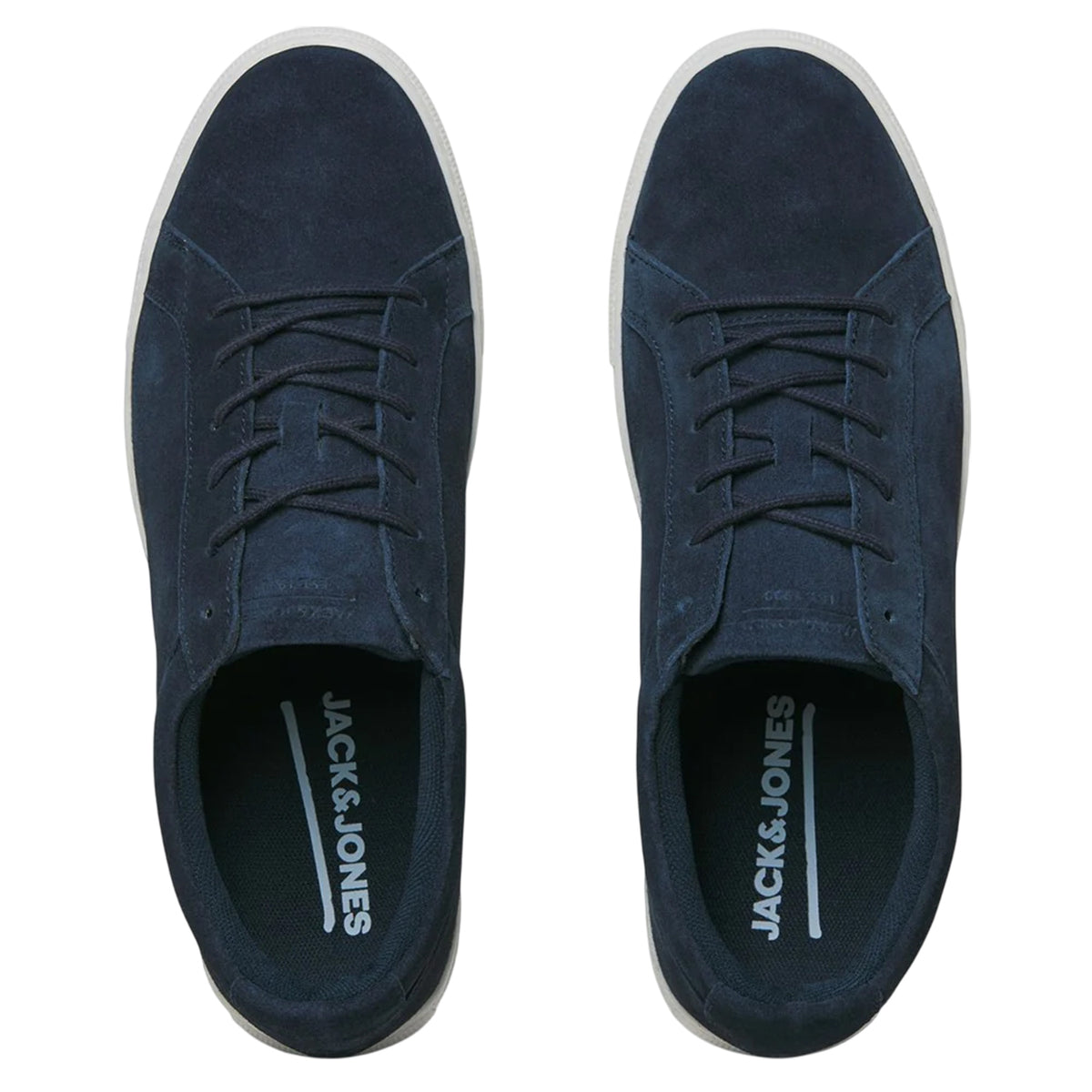 Navy Blazer - Pack Shot - Jack And Jones Mens Galaxy Suede Trainers