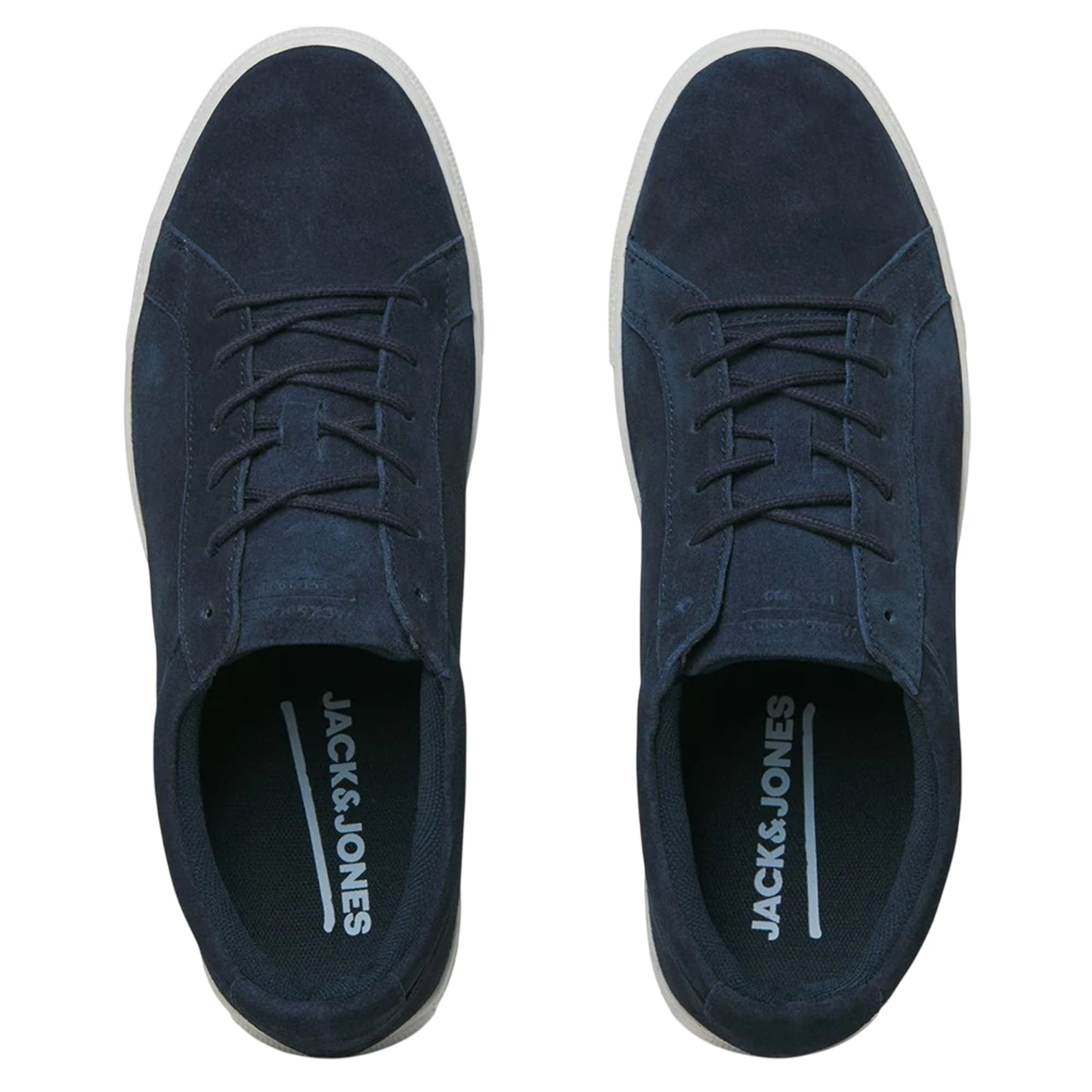 Navy Blazer - Pack Shot - Jack And Jones Mens Galaxy Suede Trainers