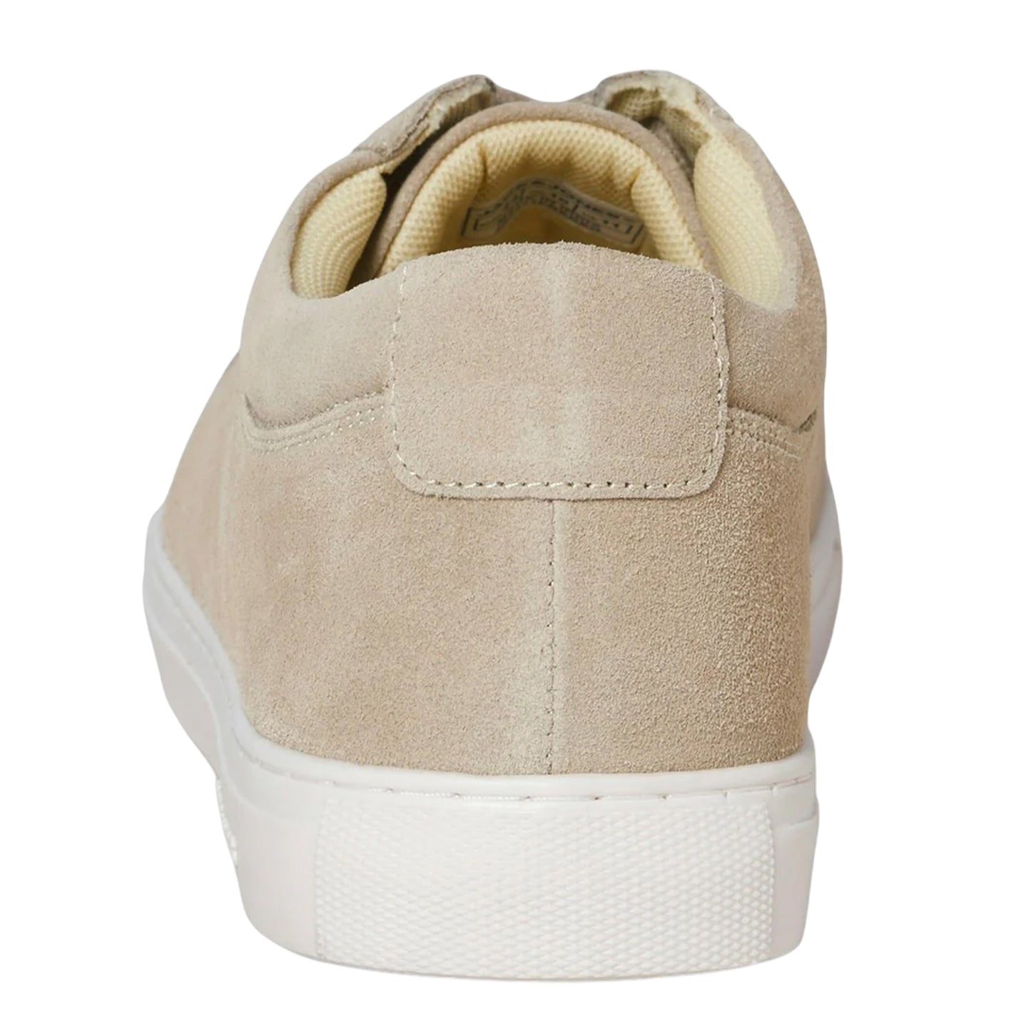 Taupe - Back - Jack And Jones Mens Galaxy Suede Trainers