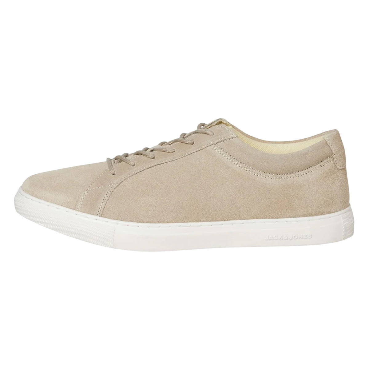Taupe - Lifestyle - Jack And Jones Mens Galaxy Suede Trainers