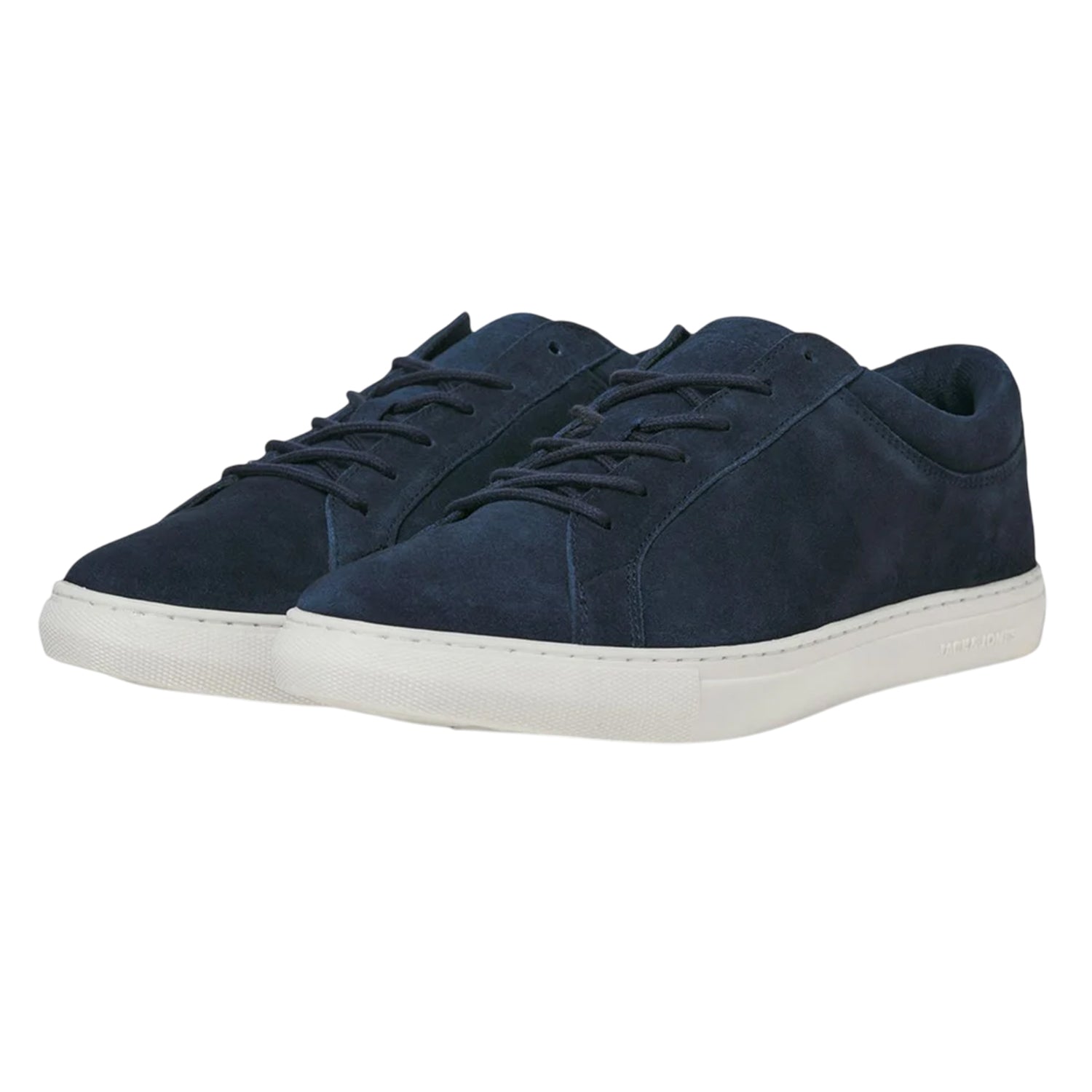 Navy Blazer - Front - Jack And Jones Mens Galaxy Suede Trainers