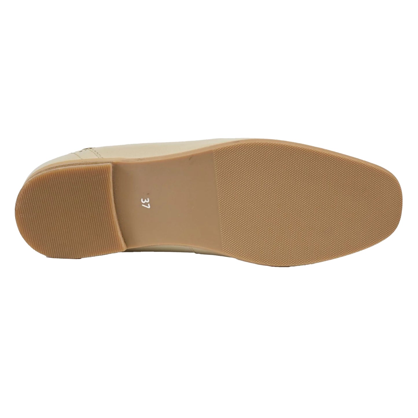 Taupe - Lifestyle - POD Womens-Ladies Priya Ballet Leather Flats