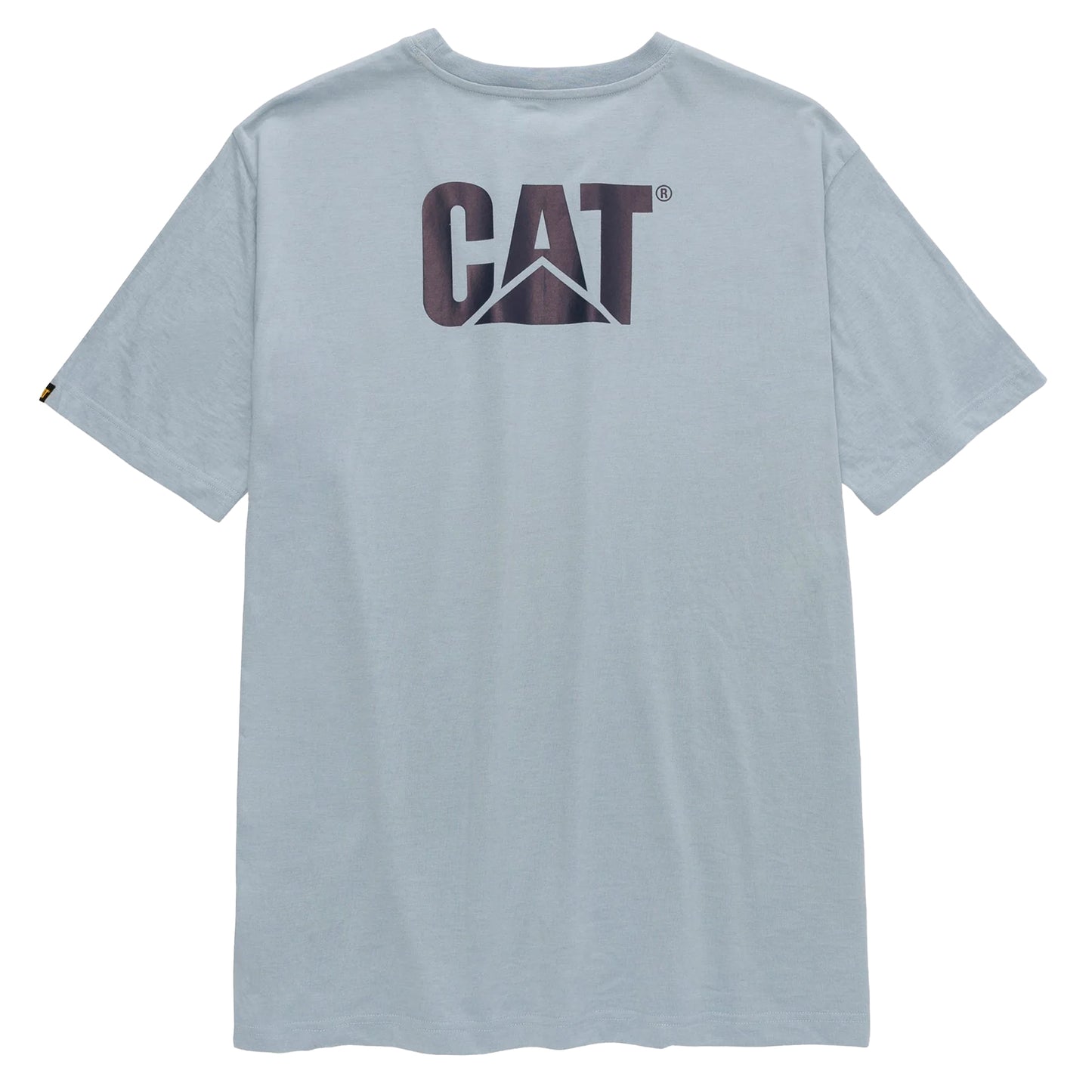 Blue Fog Heather - Back - Caterpillar Mens Trademark T-Shirt