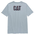 Blue Fog Heather - Back - Caterpillar Mens Trademark T-Shirt