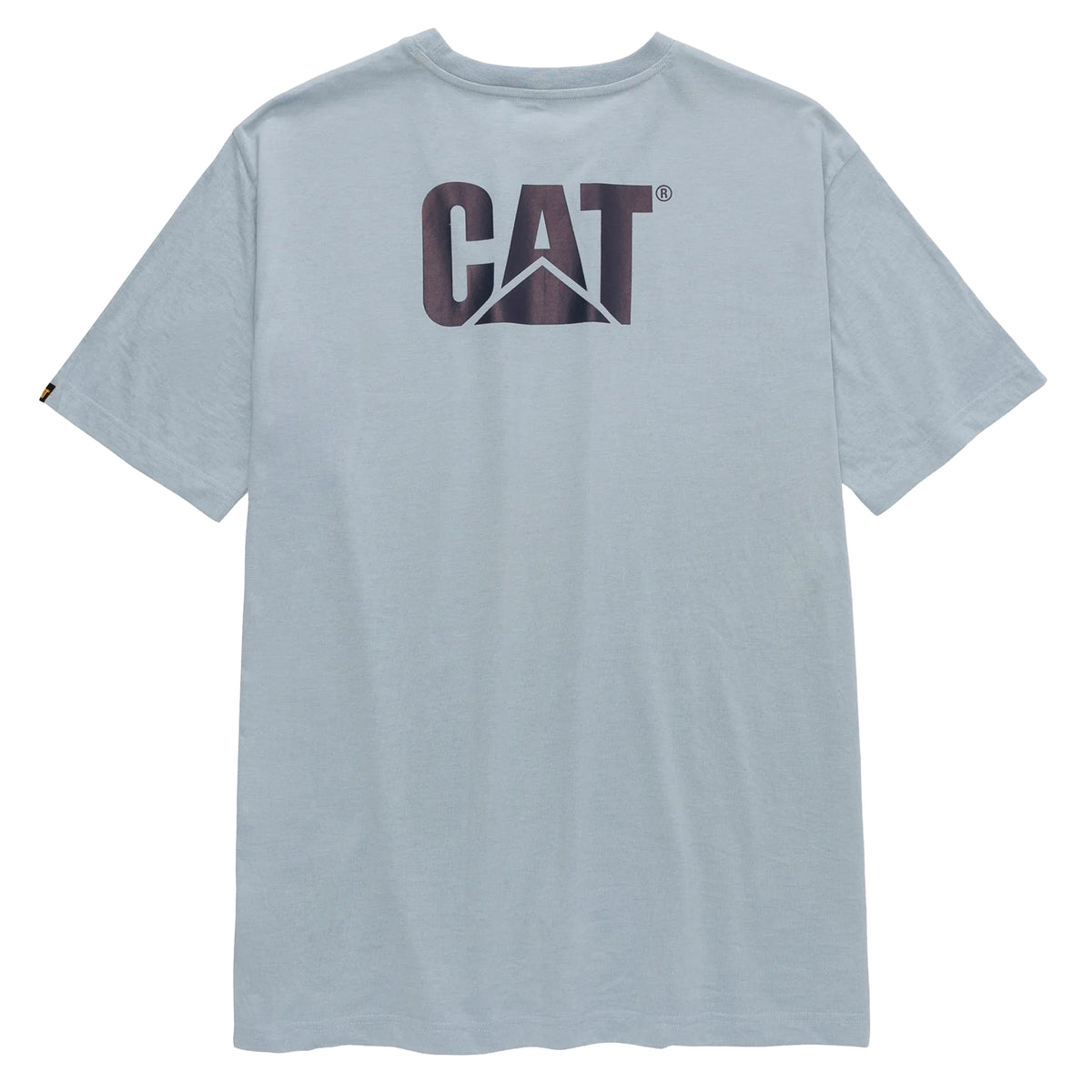 Blue Fog Heather - Back - Caterpillar Mens Trademark T-Shirt
