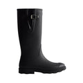 Black - Side - Hunter Mens Downpour Adjustable Wellington Boots
