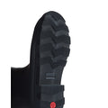 Navy - Side - Hunter Mens Downpour Adjustable Wellington Boots