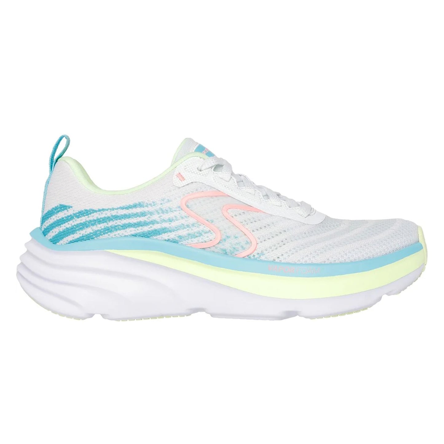 White-Multicoloured - Back - Skechers Womens-Ladies D´Lux Vapor Cool Breeze Trainers