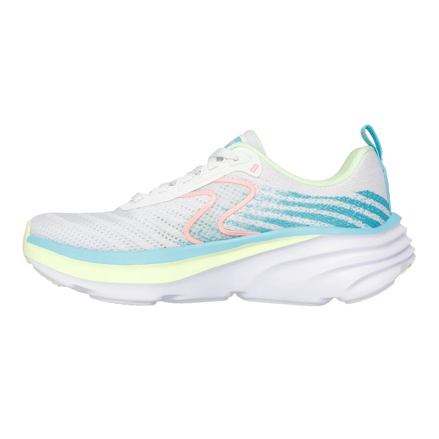 White-Multicoloured - Side - Skechers Womens-Ladies D´Lux Vapor Cool Breeze Trainers