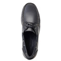 Navy - Pack Shot - Base London Mens Stern Boat Shoes