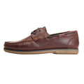 Burnt Brown - Lifestyle - Base London Mens Stern Boat Shoes