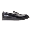 Black - Lifestyle - Base London Mens Sid Leather Penny Loafers