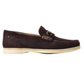Burnt Brown - Side - Base London Mens Suede Loafers