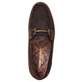 Burnt Brown - Pack Shot - Base London Mens Suede Loafers
