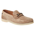 Sand - Front - Base London Mens Suede Loafers