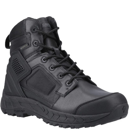 Black - Front - Magnum Mens Spider Exo 6.0 WP SZ Occupational Safety Boots