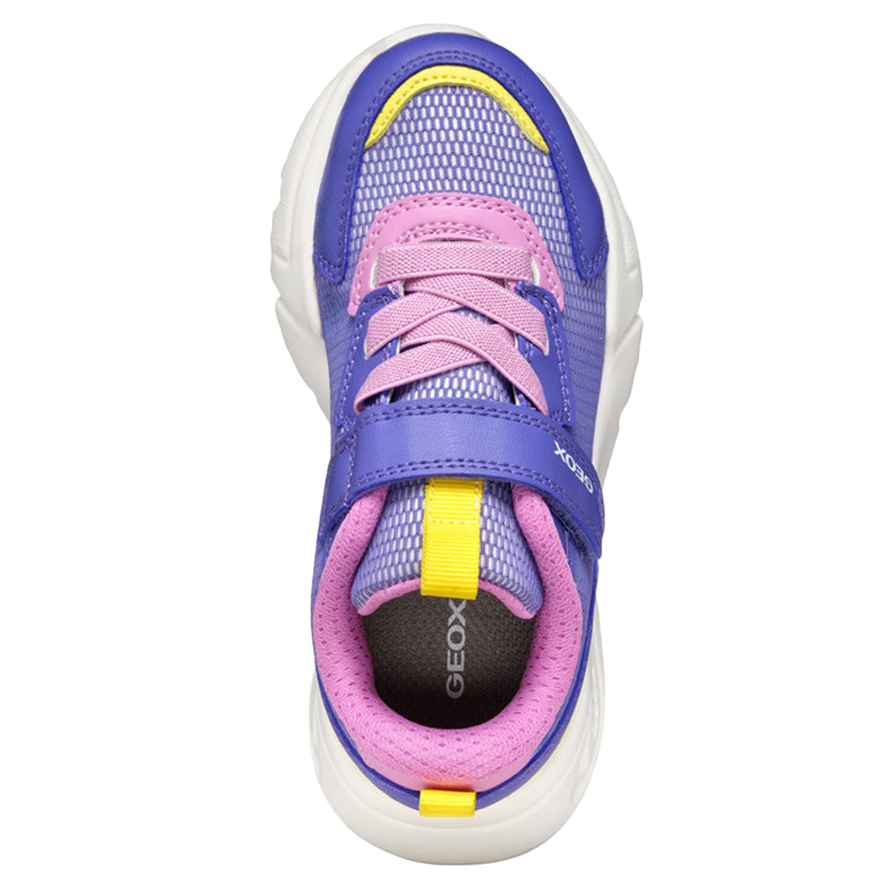 Violet-Fuchsia - Lifestyle - Geox Girls J Loftus Trainers