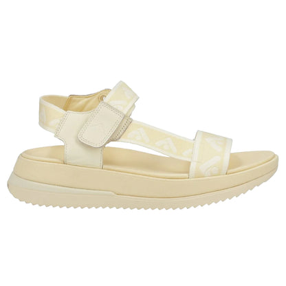 Mellow Yellow - Lifestyle - FitFlop Womens-Ladies Surff Leather Detailing Backstrap Sandals