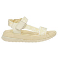 Mellow Yellow - Lifestyle - FitFlop Womens-Ladies Surff Leather Detailing Backstrap Sandals