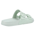 Sagebrush Green - Back - FitFlop Womens-Ladies iQushion Sliders
