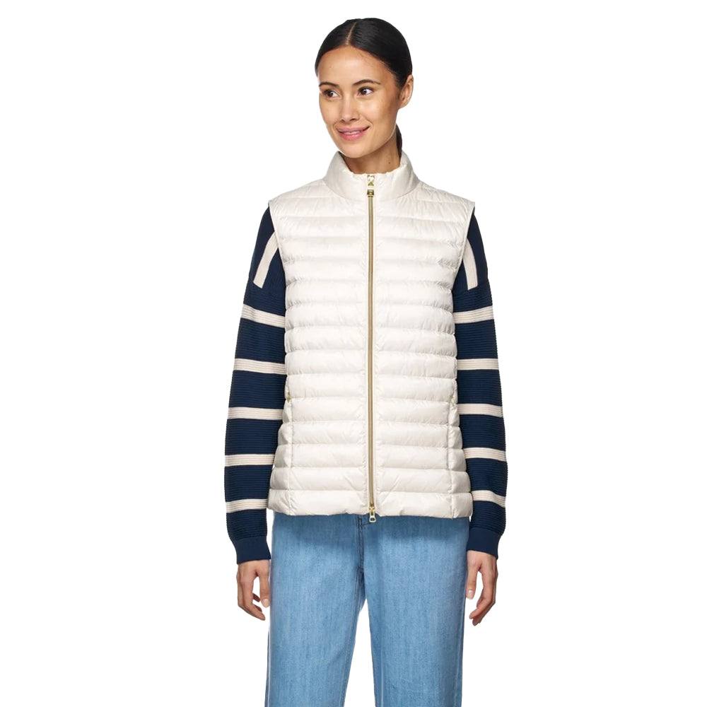 Moonlight Sand - Side - Geox Womens-Ladies Jaysen Down Gilet