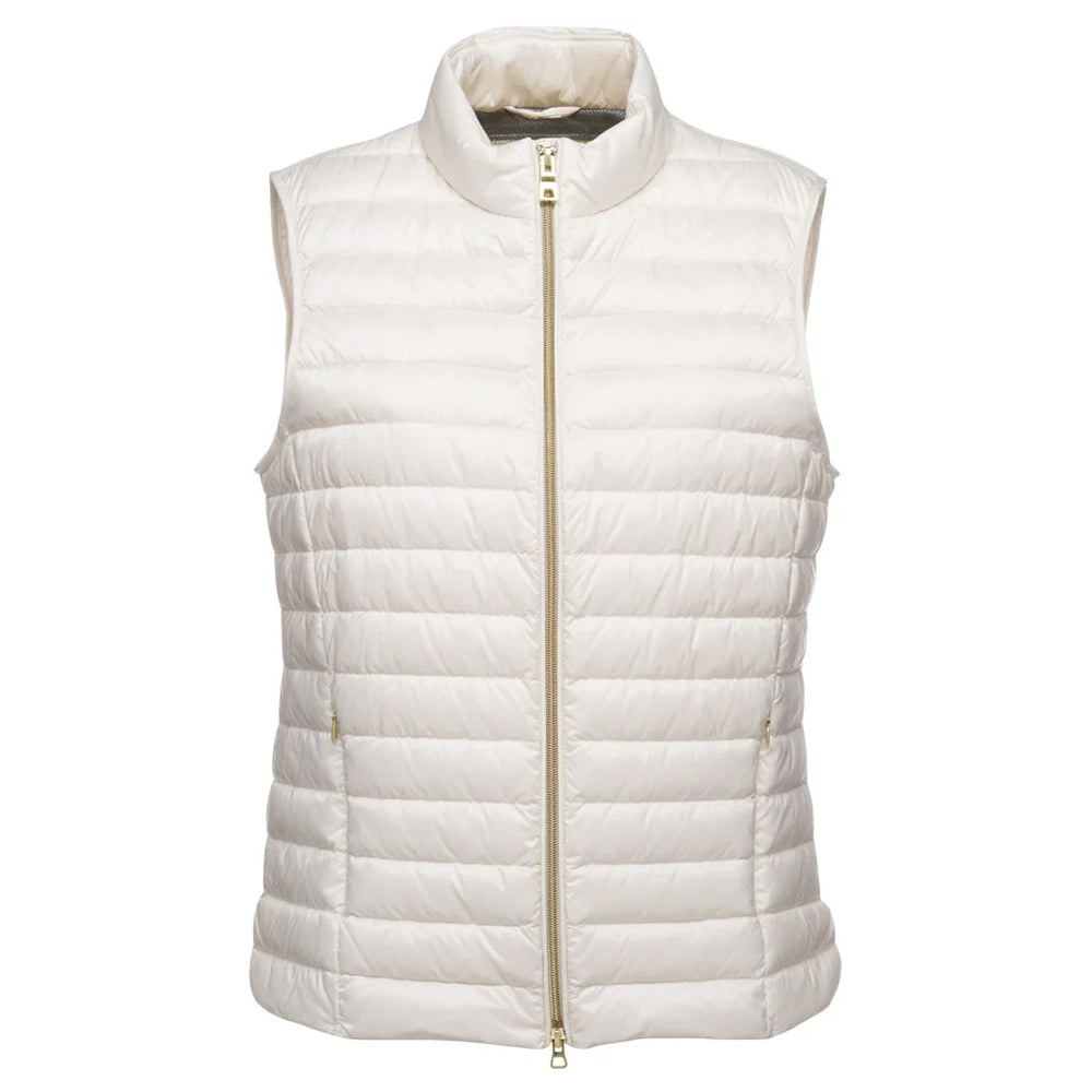 Moonlight Sand - Front - Geox Womens-Ladies Jaysen Down Gilet