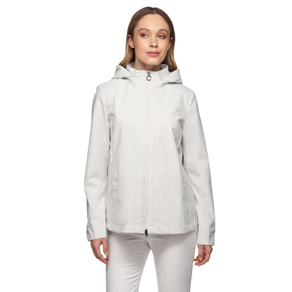 Moonlight Sand - Side - Geox Womens-Ladies Spherica Long Length Parka