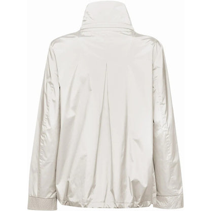 Moonlight Sand - Back - Geox Womens-Ladies Dandra Jacket