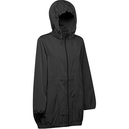 Black - Front - Geox Womens-Ladies Aurely Jacket