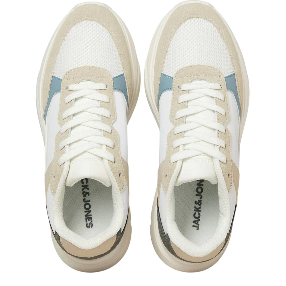 Moonbeam-Citadel Blue - Lifestyle - Jack And Jones Mens Aspire Runner Trainers