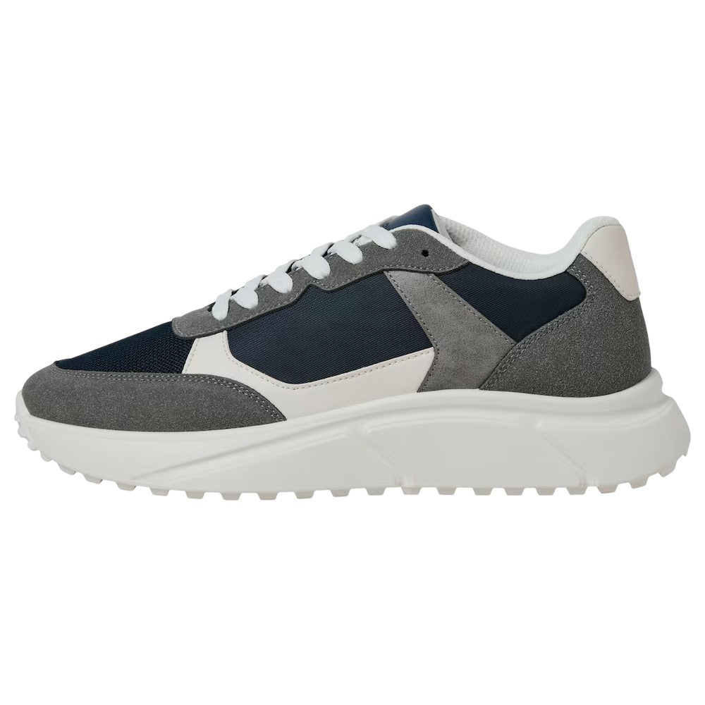 Castle Rock-Navy Blazer - Side - Jack And Jones Mens Aspire Runner Trainers