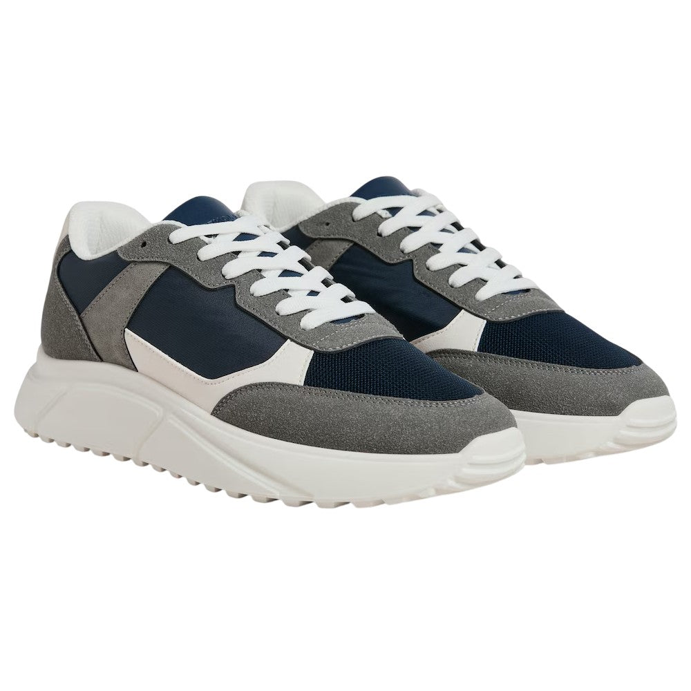 Castle Rock-Navy Blazer - Front - Jack And Jones Mens Aspire Runner Trainers
