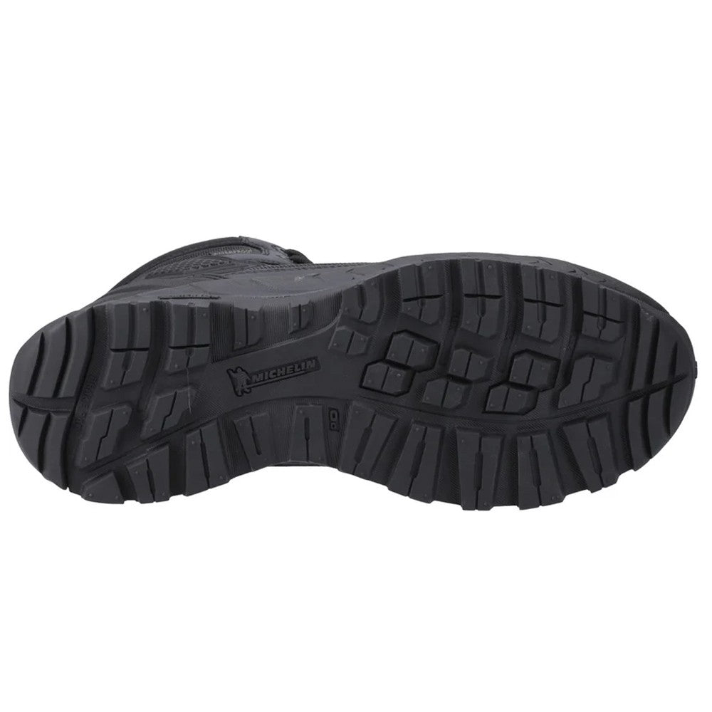 Black - Side - Magnum Mens Spider Exo 6.0 WP SZ Occupational Safety Boots