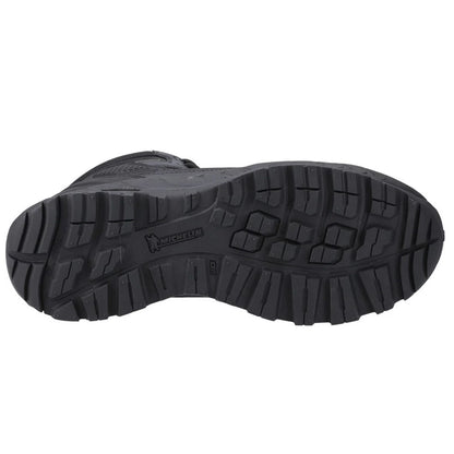 Black - Side - Magnum Mens Spider Exo 6.0 WP SZ Occupational Safety Boots