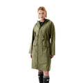 Deep Lichen Green - Front - Hunter Womens-Ladies Janna Parka